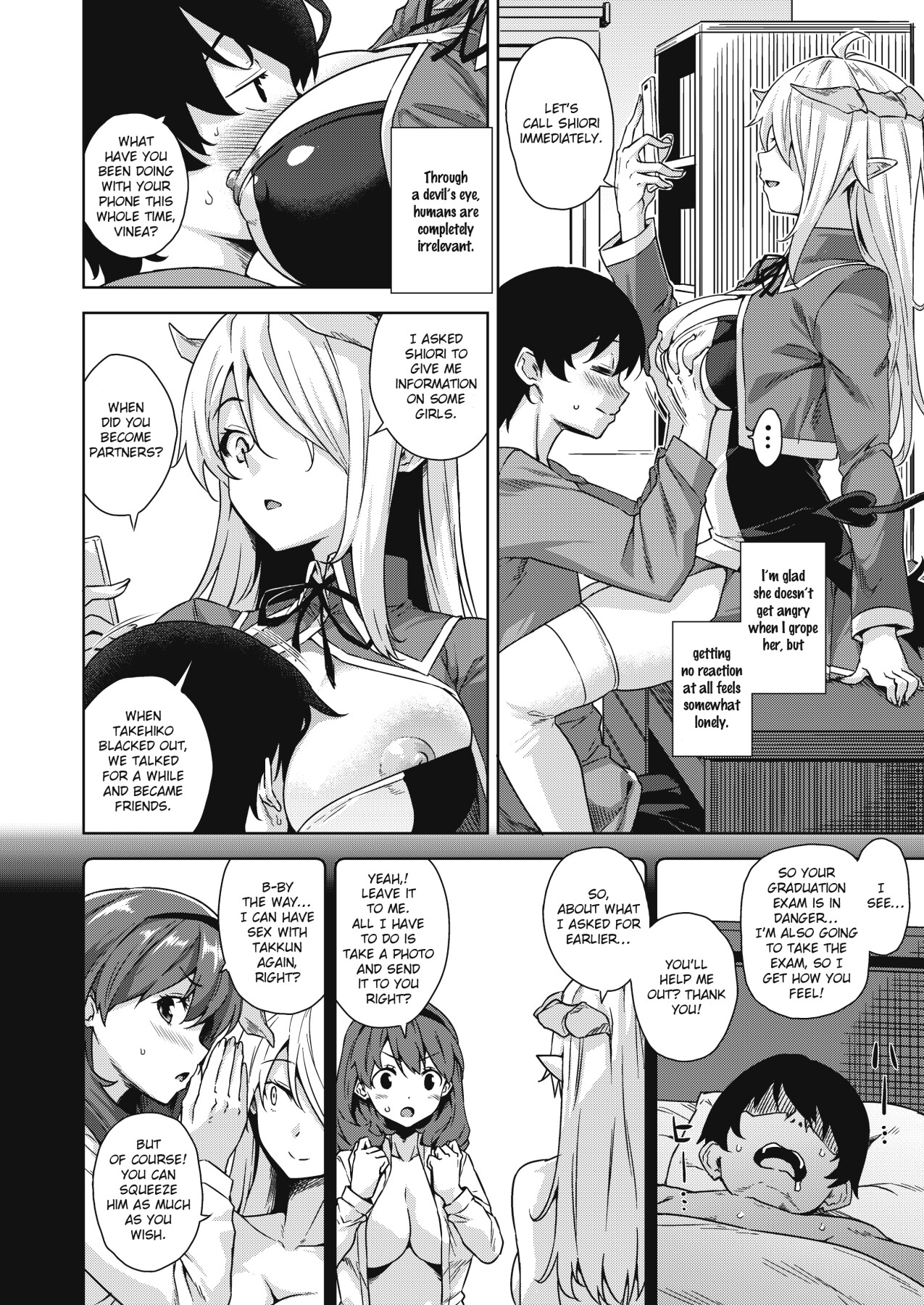 Hentai Manga Comic-Devil Highschooler! -Creating a Harem With a Devil App-Read-25